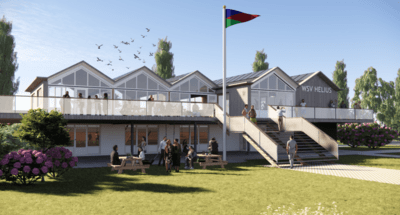 Clubhuis voorontwerp A2